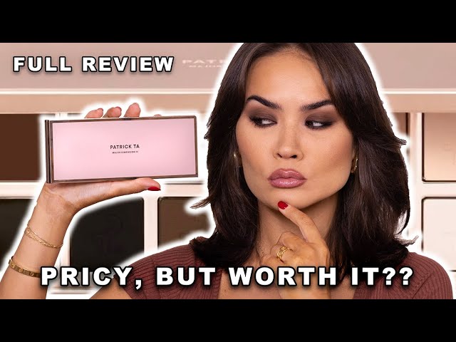 THE REVIEW - PATRICK TA MAJOR DIMENSION 3 PALETTE | Maryam Maquillage