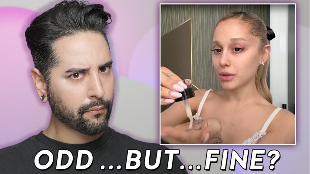 Reacting to Ariana Grande's...Interesting Vogue Skincare Routine 💜 James Welsh