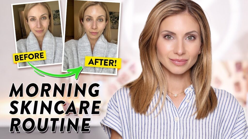 Morning Anti Aging Skincare Routine to Lift the Face