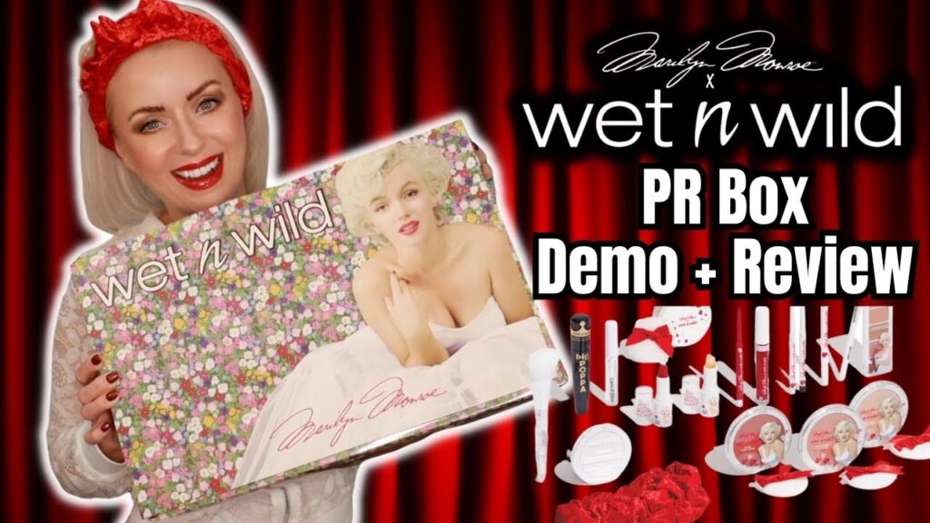NEW Wet n Wild x Mariyln Monroe Collection | PR Box Demo + Review | Steff's Beauty Stash