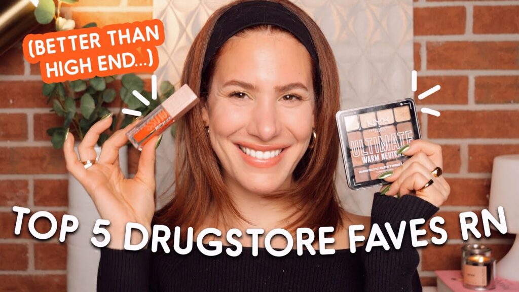 5 DRUGSTORE makeup products i'm *obsessed* with right now!