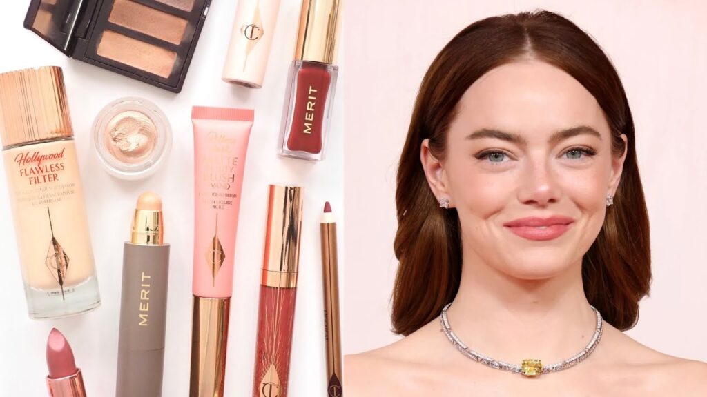 Emma Stone Makeup Bag | Oscars Beauty Products and Awards Season Looks